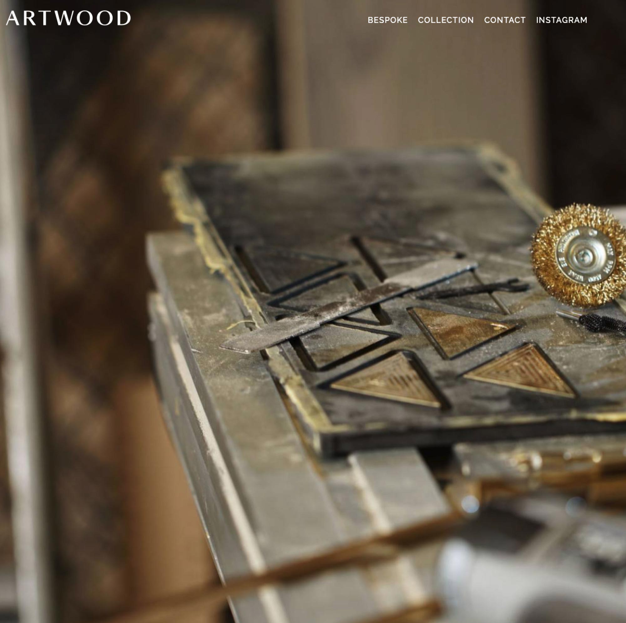 Artwood workshop tools and timber detail.