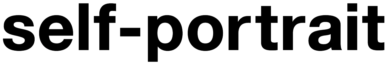 The original bold, lowercase self-portrait wordmark.